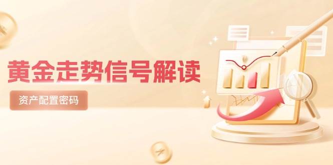 图片[1]-黄金走势信号解读，避险逻辑+市场情绪，美股剧震后的资产配置密码