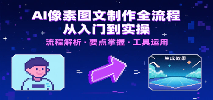 图片[1]-AI像素图文制作全流程：内容要点、文案选择及所用工具，助你快速入局