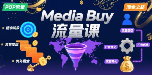 图片[1]-Media Buy之POP流量课，带你开启海外Media Buy淘金之路