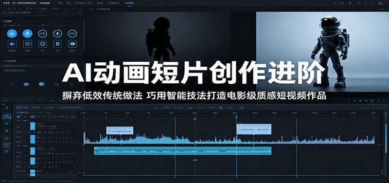 AI动画短片创作进阶：摒弃低效传统做法，巧用智能技法打造电影级质感短视频作品